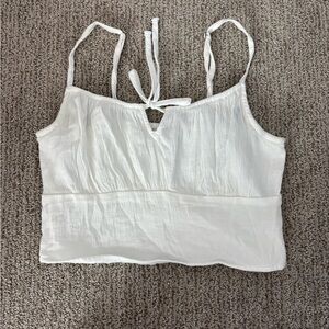 Hollister White Camisole Top